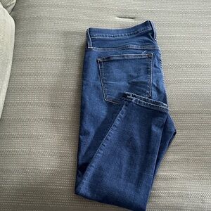 J. Crew Women's Skinny Jeans - Dark Blue